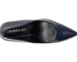 Madden Girl Brynn Navy Patent New
