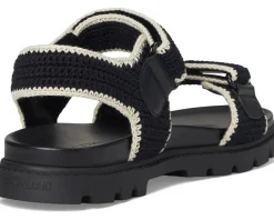 Women COACH Brynn Crochet Sandals