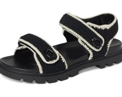 Women COACH Brynn Crochet Sandals