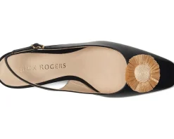 Jack Rogers Brynn Sling Black/Natural Clearance