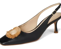 Jack Rogers Brynn Sling Black/Natural Clearance