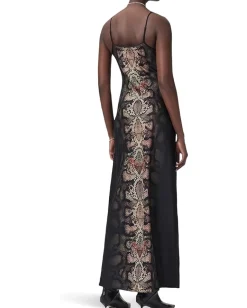 AllSaints Bryony Maxi Dress Ophis Black Online