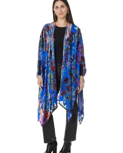 Women Johnny Was Burnout Velvet Shawl