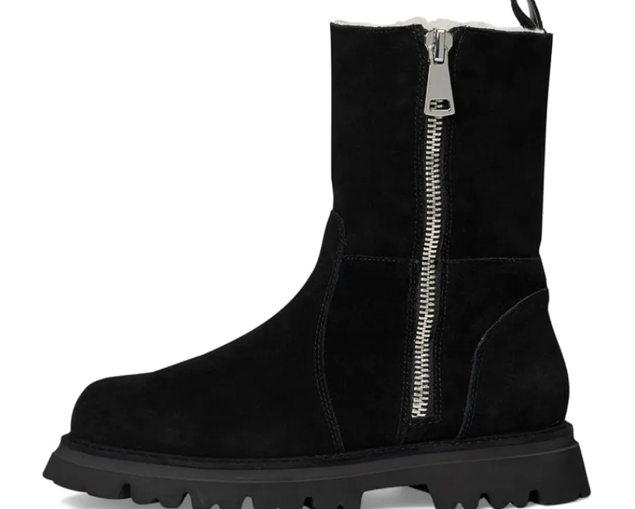 Blondo Burnout Waterproof Black Suede Clearance