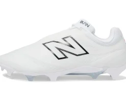 New Balance BurnX4 Lacrosse Cleats White/Grey Matter Clearance
