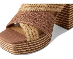 Marc Fisher LTD Caddy Dark Tan/Natural