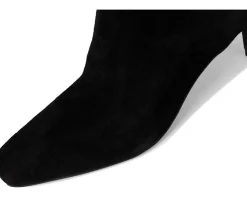 Nine West Caddy Wide Calf Black Suede Clearance