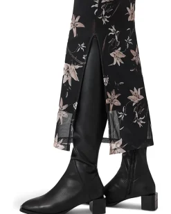 AllSaints Caia Mesh Dress Petra Sepia Brown