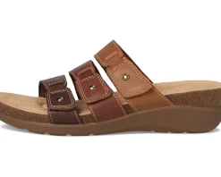 Clarks Calenne Lily Brown Multi Leather Clearance