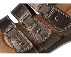 Clarks Calenne Lily Bronze Metallic Leather New