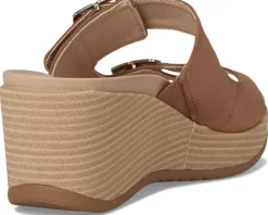 Dr. Scholl's Cali Breeze Honey Brown Fabric Online