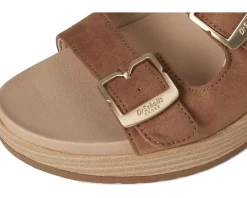 Dr. Scholl's Cali Breeze Honey Brown Fabric Online