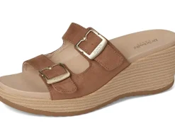 Dr. Scholl's Cali Breeze Honey Brown Fabric Online