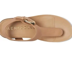 Aerosoles California Beige Bisque Leather Discount