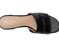 Cole Haan Calli Embellished Sandals Black Leather Discount