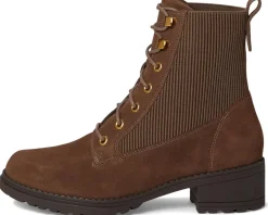 Cole Haan Camea Waterproof Combat Boot 2 Chocolate Lava Hot