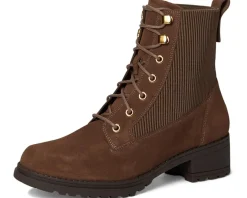 Cole Haan Camea Waterproof Combat Boot 2 Chocolate Lava Hot
