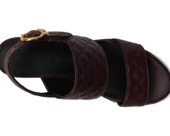 Aerosoles Camera Qui Deep Aubergine Quilted Leather Online
