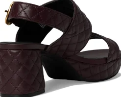 Aerosoles Camera Qui Deep Aubergine Quilted Leather Online