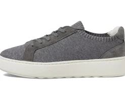 Johnston & Murphy Cammie Knit Lace-Up Gray Outlet