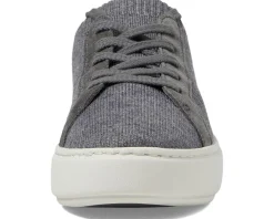 Johnston & Murphy Cammie Knit Lace-Up Gray Outlet