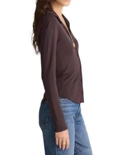 Women Madewell Camp Long Sleeve Top