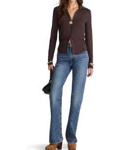 Women Madewell Camp Long Sleeve Top