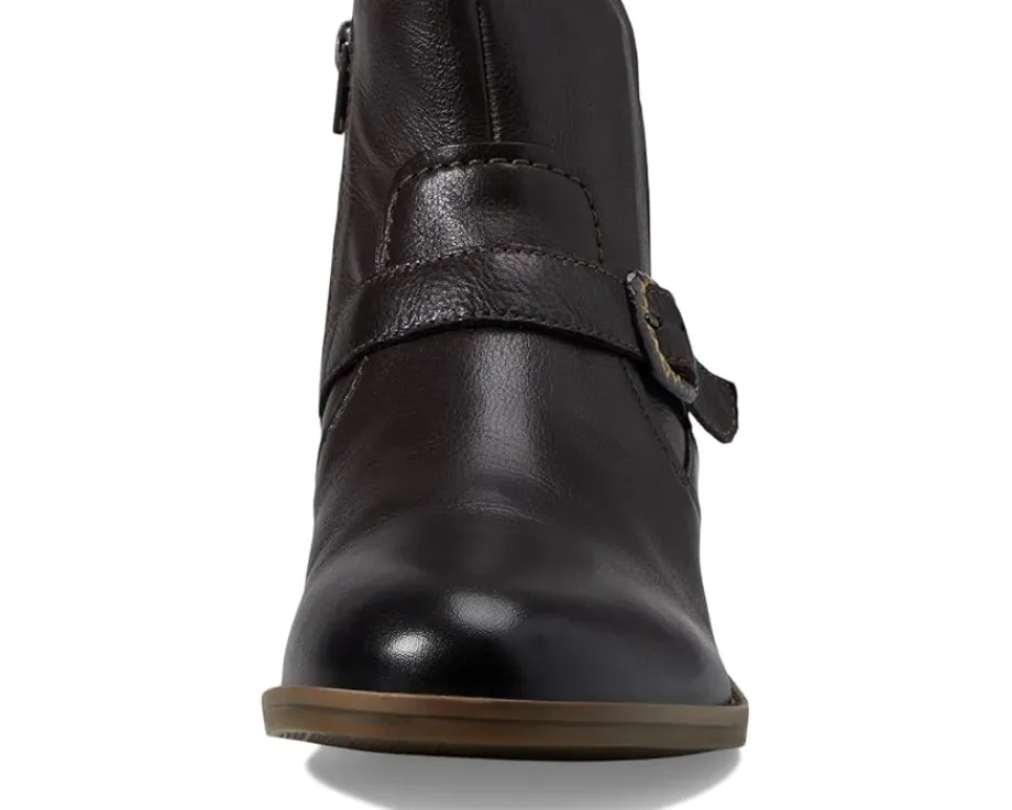 Clarks Camzin Loop Dark Brown Leather Outlet