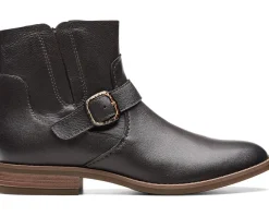 Clarks Camzin Loop Dark Brown Leather Outlet