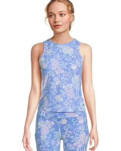 Women Lilly Pulitzer Candia Active Bra Tank Up