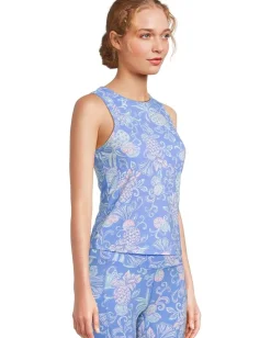 Women Lilly Pulitzer Candia Active Bra Tank Up