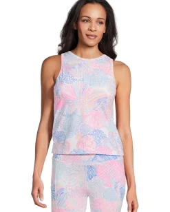 Lilly Pulitzer Candia Active Bra Tank Up Multi Roar Of The Seas Discount