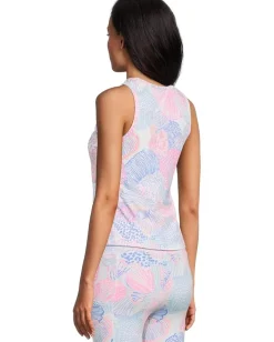 Lilly Pulitzer Candia Active Bra Tank Up Multi Roar Of The Seas Discount