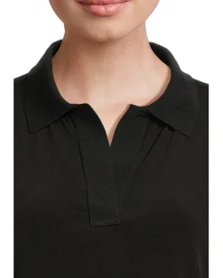 Women Vince Cap Sleeve Polo