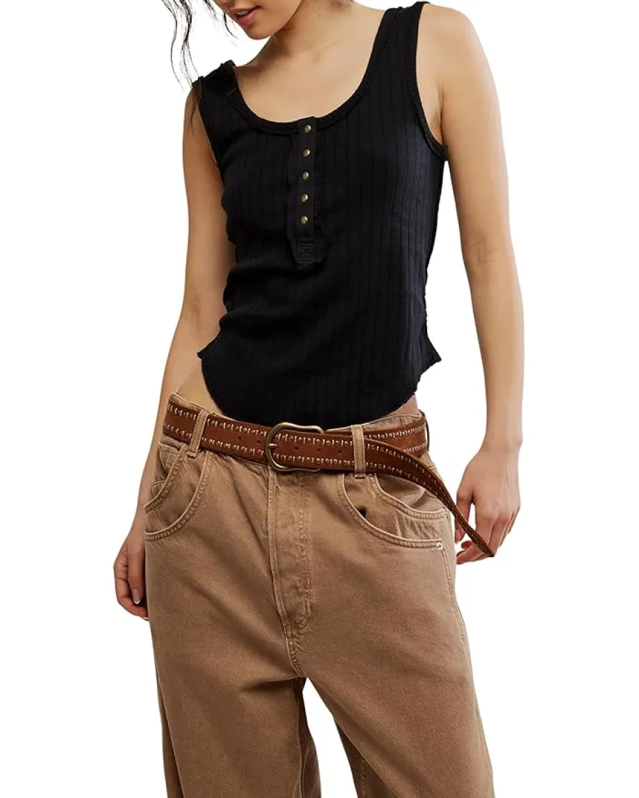 Women Free People Care Bryson Henley Tank