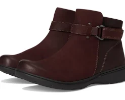 Clarks Carleigh Drift Merlot Combi Nubuck Outlet
