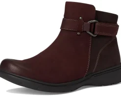 Clarks Carleigh Drift Merlot Combi Nubuck Outlet