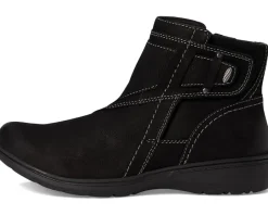 Clarks Carleigh Style Black Nubuck Hot