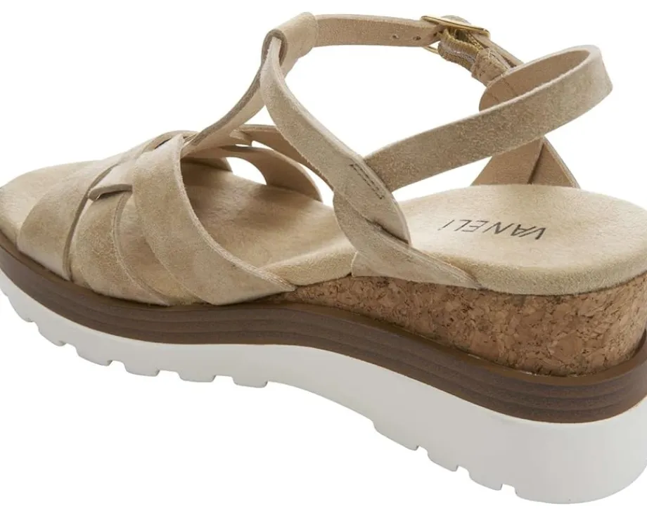 Vaneli Carly Nude Suede Outlet