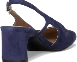 Naturalizer Carmen Midnight Blue Suede Sale