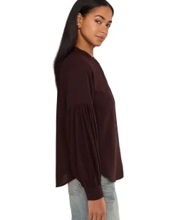 Women Madewell Carmen Shirt - Cotton Modal Heather Flannel