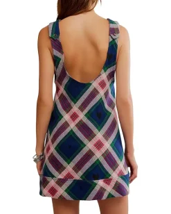 Women Free People Carven Plaid Mini