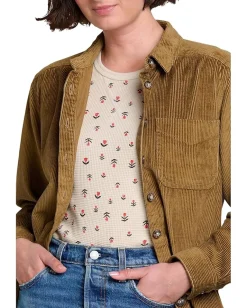 Toad&Co Cascadia Long Sleeve Shirt Honey Brown Sale