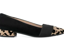 Easy Spirit Casta Black/Leopard Suede Discount