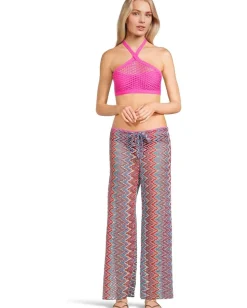 Women BECCA Castaway Kaia Textured High Neck Top