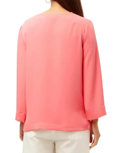 Trina Turk Catamaran Top Coral Crush New