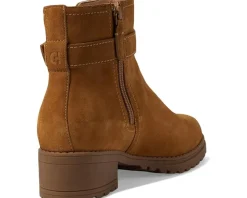 Cole Haan Catherine Bootie Waterproof Golden Honey Suede Waterproof