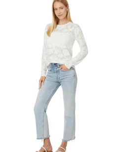 Women Splendid Cecelia Floral Long Sleeve Tee