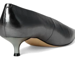 Marc Fisher LTD Cecile Silver Leather New