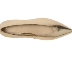 Marc Fisher LTD Cecile Gold Leather Hot